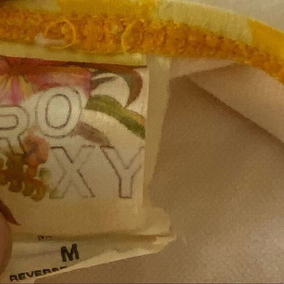 Roxy Yellow Polka Dot Bikini Bottom - Picture 8 of 8